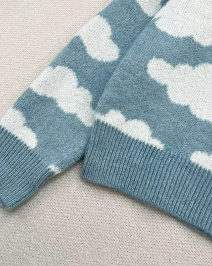 پلیور بافت ابر کد 5402