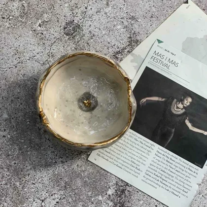 زیرسیگاری قلب طلا