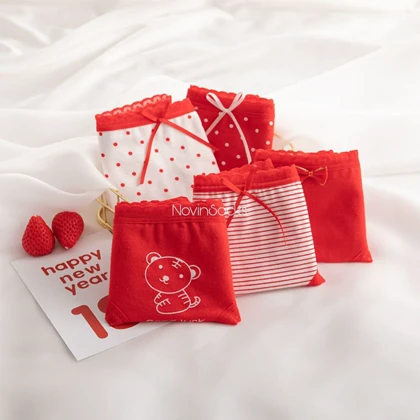 شورت خرسی قرمز (سایز 38 الی 42)