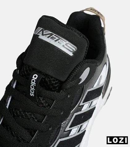 کفش کتانی مردانه و زنانه مشکی سفید Adidas More Than Speed مدل 7725