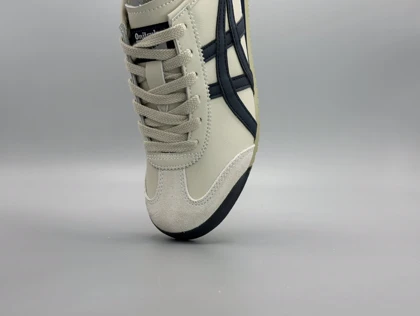 کتانی اسیکس اونیتسوکا تایگر مکزیکو 66 کرم سرمه ای /Asics Onitsuka Tiger