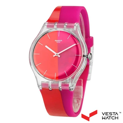 ساعت مچی زنانه سواچ SWATCH مدل SUOK117