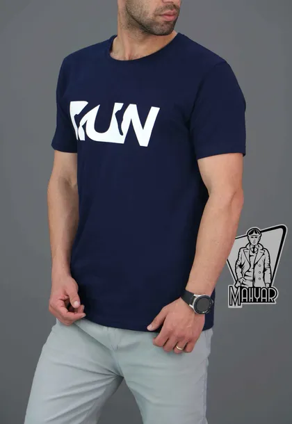 تیشرت آستین کوتاه run