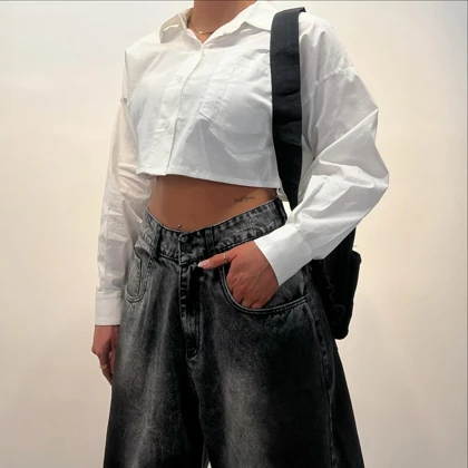 شلوار بگ جین