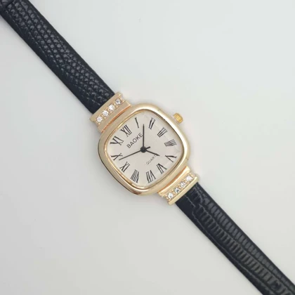 ساعت مچی زنانه باوک BAOKE بند چرمی ، اسپرت و روزمره با جعبه کادویی