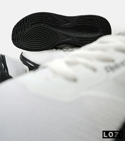 کفش کتانی مردانه و زنانه سفید مشکی Reebok