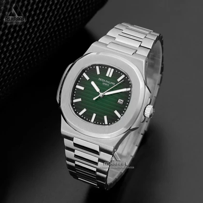 پتک فیلیپ ناتیلوس مردانه Patek Philippe Nautilus Green 02
