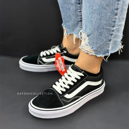 کتانی ویتنامی ونس vans oldskool b&w