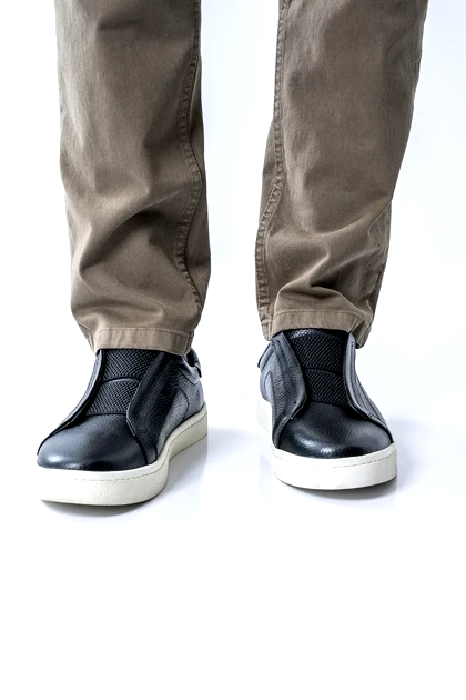 ونس جلو کش چرم طبیعی مردانه