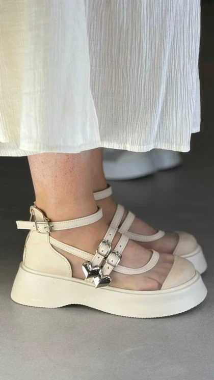 6173 - صندل توری قلبی 6173