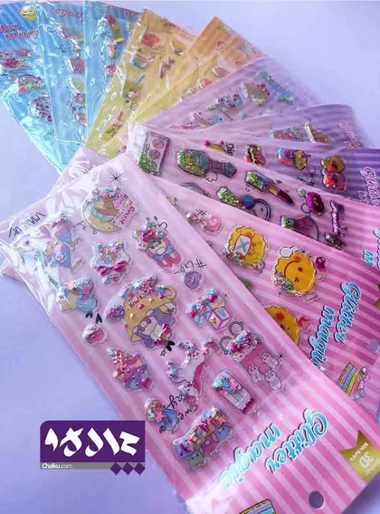 استیکر آکواریومی شیشه ای