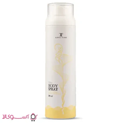 اسپری بدن مردانه لاو تایم مدل hira (هیرا) حجم 200 میل