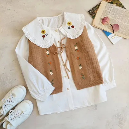 شومیز گلدوزی