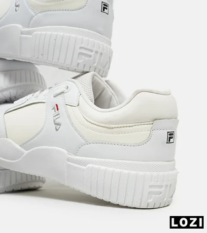 کفش کتانی مردانه سفید شیری FILA مدل 5375