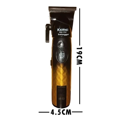 ماشین اصلاح موی سر و صورت مردانه موتور 9000 کیمی مدل KM-1782