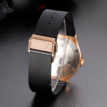 ساعت هوبلو زنانه نگین‌دار Hublot Big Bang BR2