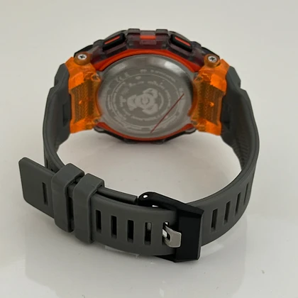 ساعت کاسیو جی شاک طوسی نارنجی G-SHOCK GBD200 کد 1218