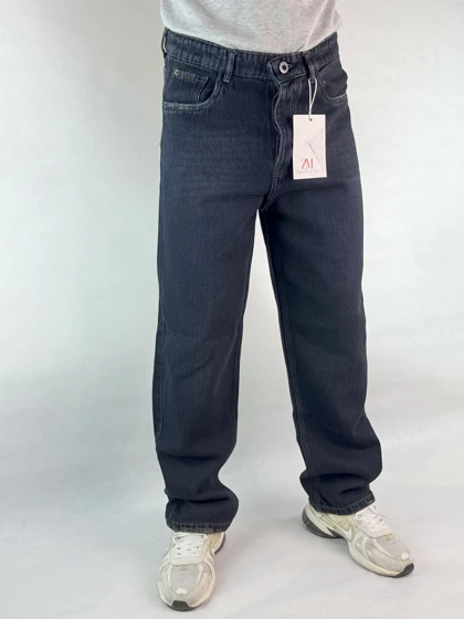 شلوار نیم بگ مردانه کثیفشور ساده 123