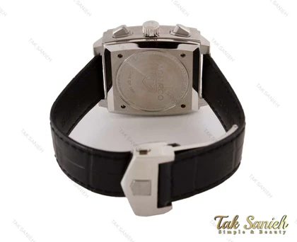 ساعت تگ هویر موناکو بند چرم مردانه سبز Tag-Heuer-5092-G