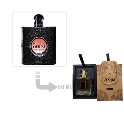 عطر ادکلن ایو سن لورن بلک اپیوم زنانه (ادوپرفیوم) 50 میل اشدی Yves Saint Laurent Blank opium EDP for Woman Ashdi 50ml