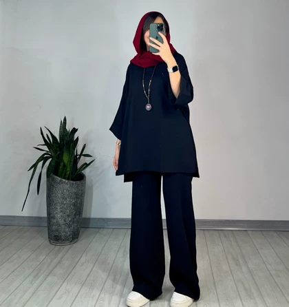 ست مانتو و شلوار گلیان