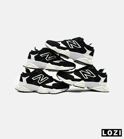 کفش کتانی زنانه مشکی سفید NEW BALANCE 9060 مدل 4193