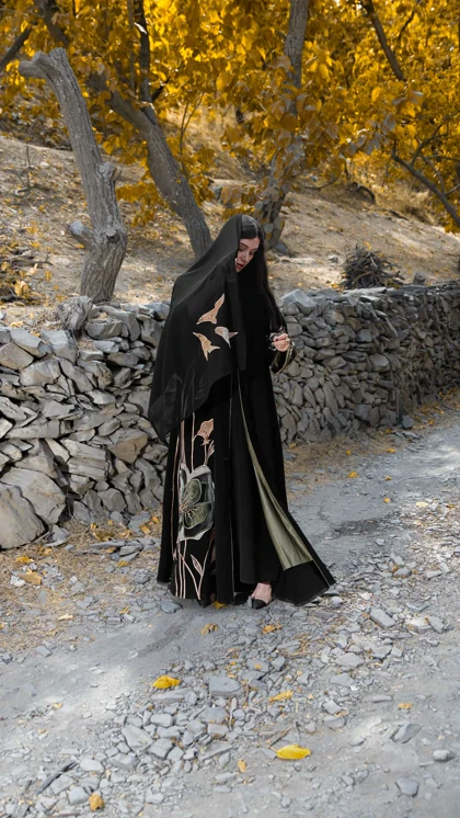 عبا ملیکه سبز