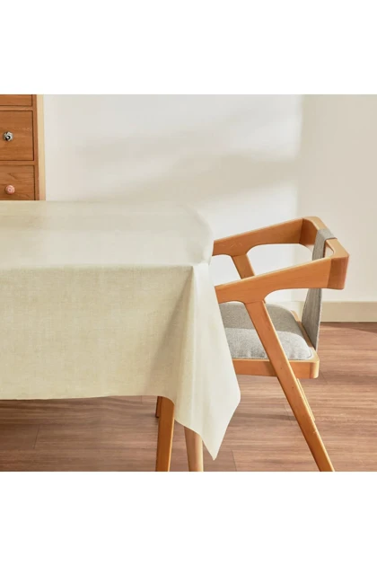 رومیزی Karaca Home مدل Luna پلی‌استر - شیری