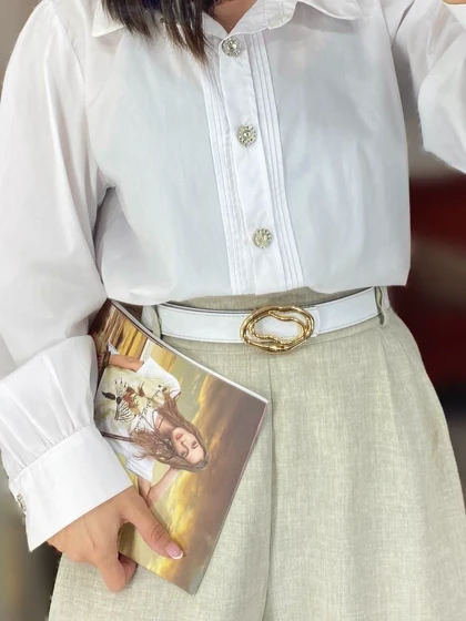 کمربند زنانه سلین 3 سانت 004