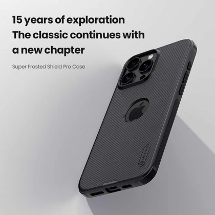 قاب گوشی آیفون 16 پرو نیلکین Super Frosted Shield Pro