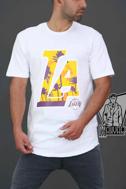 تیشرت آستین کوتاه LAKERS