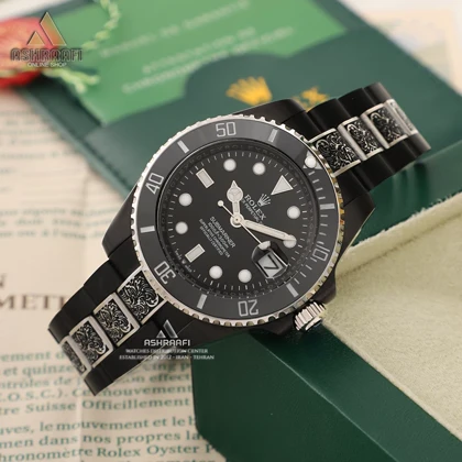 ساعت رولکس حکاکی ساب مارینر Rolex Submariner Engraved KS