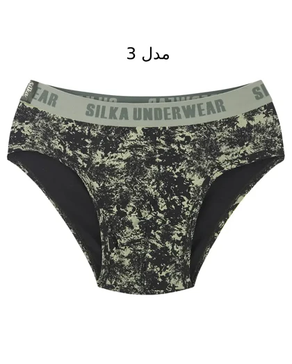 شورت مردانه اسلیپ طرح ساتراپ سیلکا