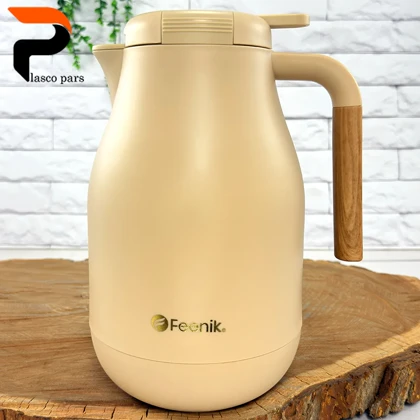 فلاسک 1.5 لیتری دسته چوبی فنیک