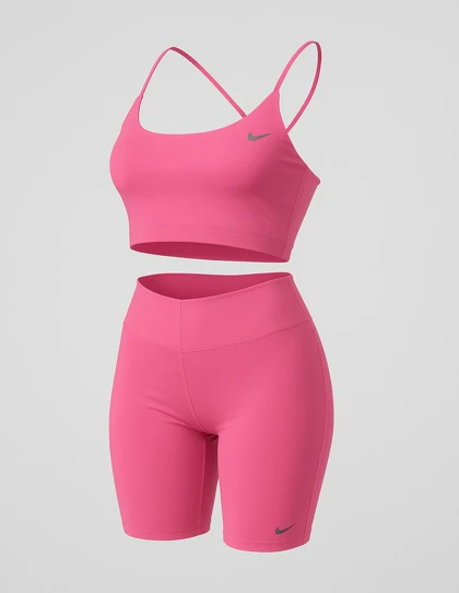 ست نیم‌تنه و شلوارک ورزشی زنانه نایکی Neely W