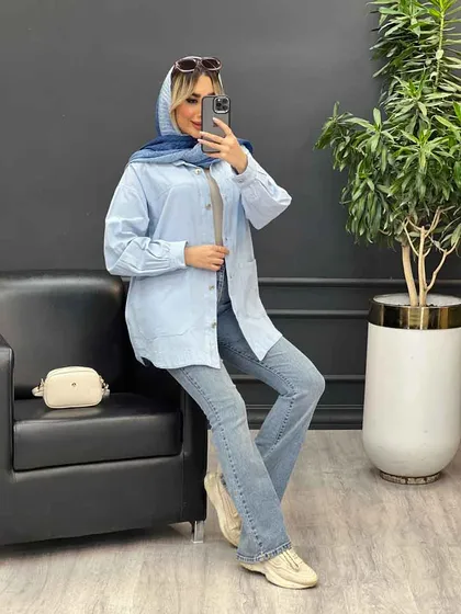 مانتو لینن برش‌دار