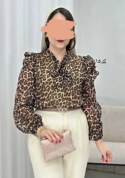 شومیز حریر شارلوت