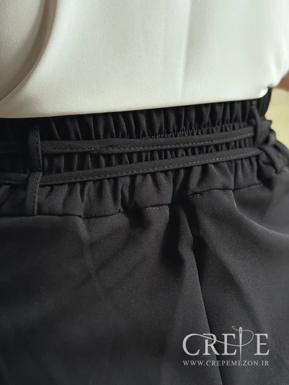 شلوار واید کمرکش قد 117