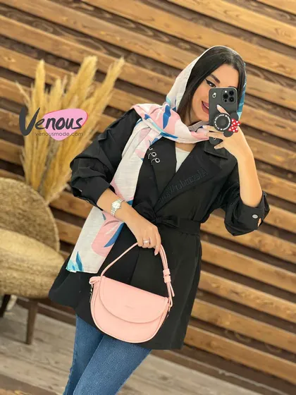 مانتو داکرون یقه پیرسینگ