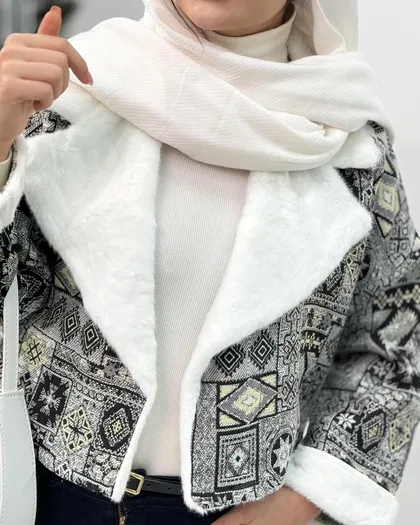 کت ترکیبی خز