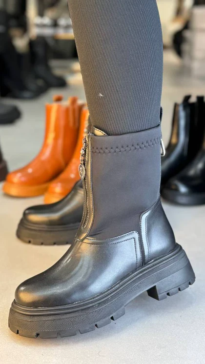 373 بوت وسط زیپ استرج