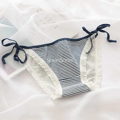 شورت زنانه نخی طرح سورمه ای روبان دار ( سایز 38-42)