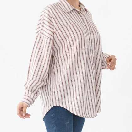 شومیز حصیری راه راه کد 712