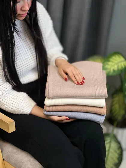 شلوار بافت وارداتی کد 683