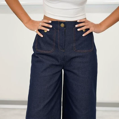 شلوار جین واید تهران