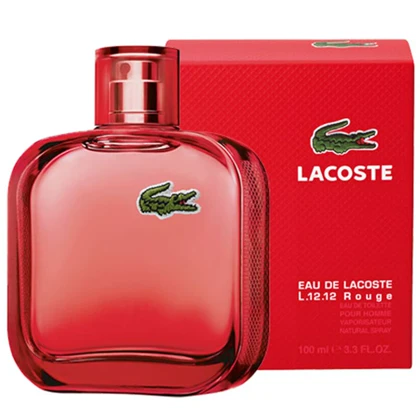 عطر یونیسکس 100 میل لاگوست ال.12.12 روژ (لاگوست قرمز) Lacoste L.12.12. Rouge
