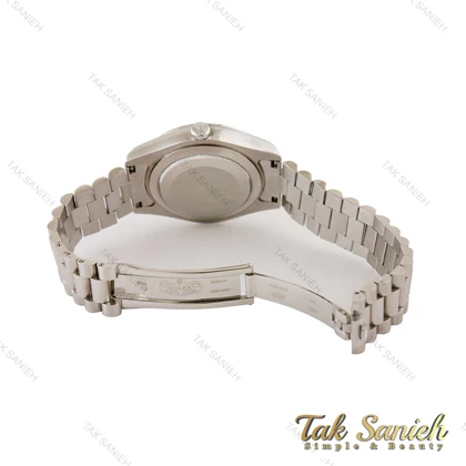 ساعت رولکس دی دیت مردانه سیلور صفحه آبی اعداد عربی Rolex-5361-G