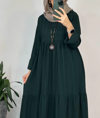 پیراهن مانتویی آهو 2