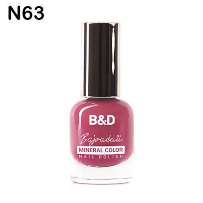 لاک ناخن بی اند دی B&D ساده سری N