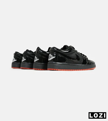 کفش کتانی بزرگ پا مشکی NIKE AIR Jordan 1 مدل 8201